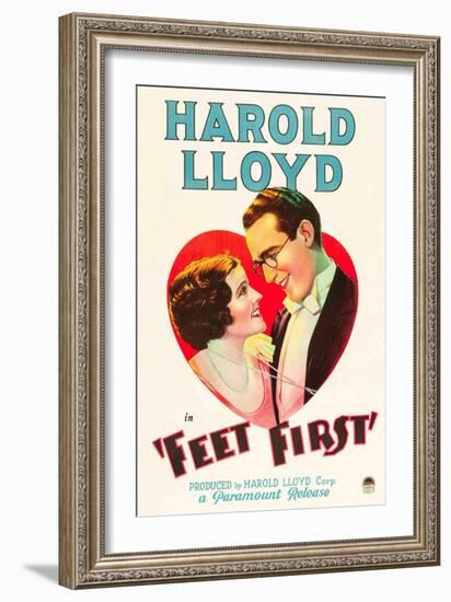 Feet First [1930], Directed by Clyde Bruckman.-null-Framed Giclee Print