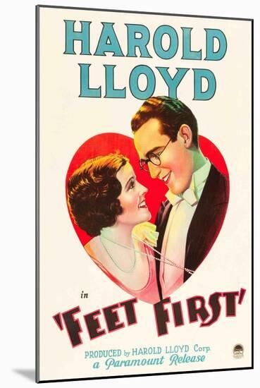 Feet First [1930], Directed by Clyde Bruckman.-null-Mounted Giclee Print