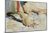 Feet of an Arab, Tiberias-John Singer Sargent-Mounted Giclee Print