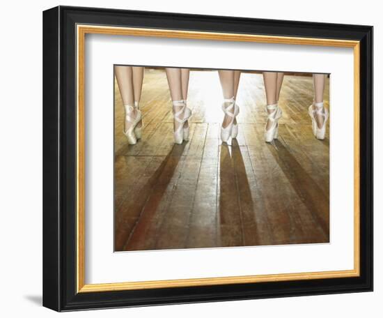 Feet of Ballerinas-Hans Neleman-Framed Photographic Print