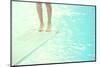 Feet on a Diving Board-soupstock-Mounted Photographic Print