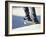 Feet on a Skateboard at the Edge of a Ramp-null-Framed Photographic Print