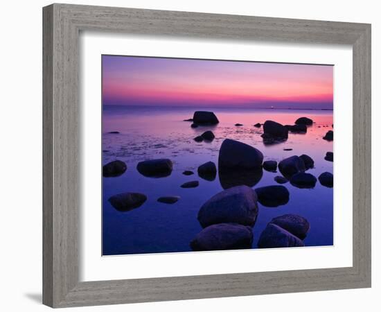 Fehmarn Island, Baltic Sea, Fehmarn, Evening-Thomas Ebelt-Framed Photographic Print