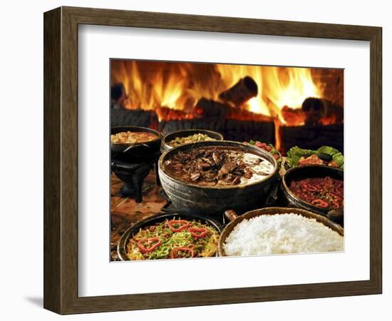 Feijoada-luiz rocha-Framed Photographic Print