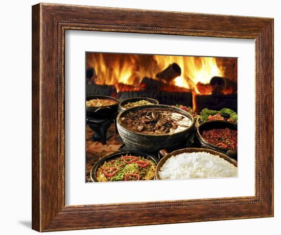 Feijoada-luiz rocha-Framed Photographic Print