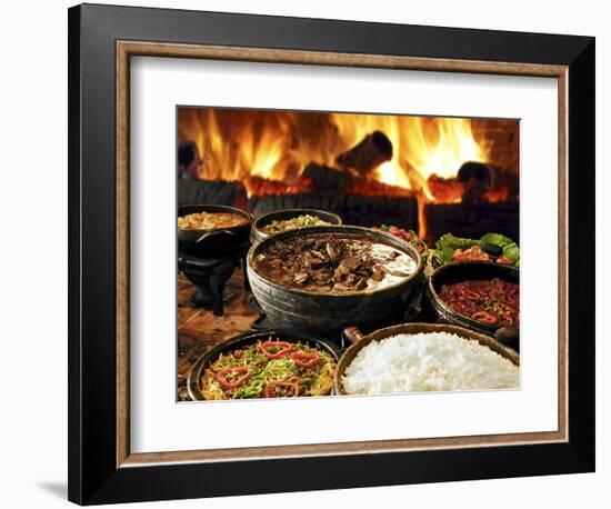 Feijoada-luiz rocha-Framed Photographic Print