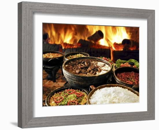 Feijoada-luiz rocha-Framed Photographic Print