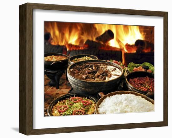 Feijoada-luiz rocha-Framed Photographic Print