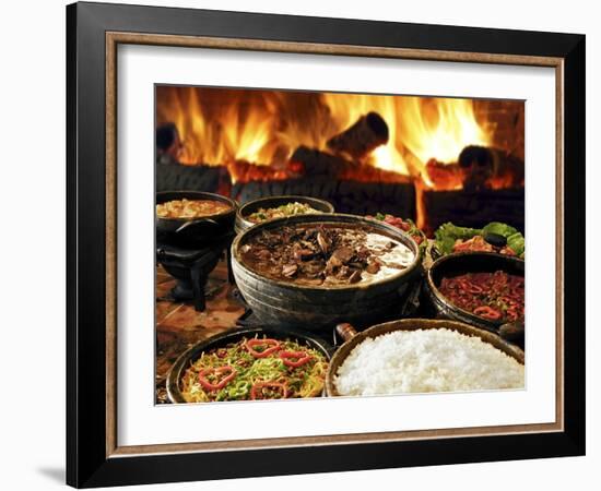 Feijoada-luiz rocha-Framed Photographic Print