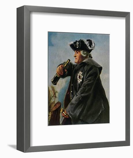 'Feldmarschall Keith 1696-1758. - Gemälde von Menzel', 1934-Unknown-Framed Giclee Print