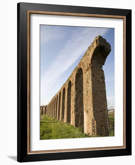 Felice Aqueduct, Along the Via Appia, Rome, Lazio, Italy, Europe-Olivieri Oliviero-Framed Photographic Print