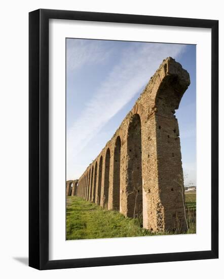 Felice Aqueduct, Along the Via Appia, Rome, Lazio, Italy, Europe-Olivieri Oliviero-Framed Photographic Print