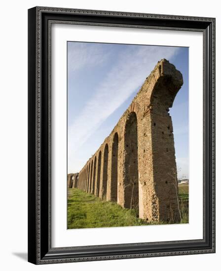 Felice Aqueduct, Along the Via Appia, Rome, Lazio, Italy, Europe-Olivieri Oliviero-Framed Photographic Print