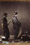Japanese Samurai in Traditional Costume, 1868-Felice Beato-Giclee Print