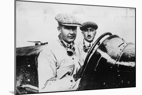 Felice Nazzaro in a 2000 Cc Fiat 804, 1922-null-Mounted Photographic Print