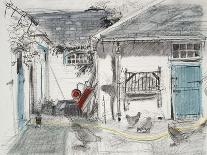 St. Ives Windowsill-Felicity House-Giclee Print