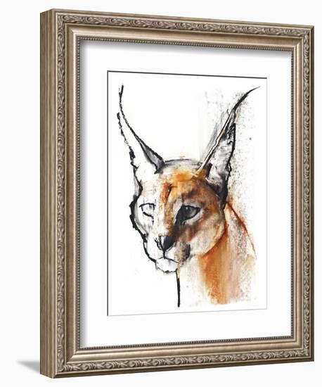 Feline (Arabian Caracal), 2009-Mark Adlington-Framed Giclee Print