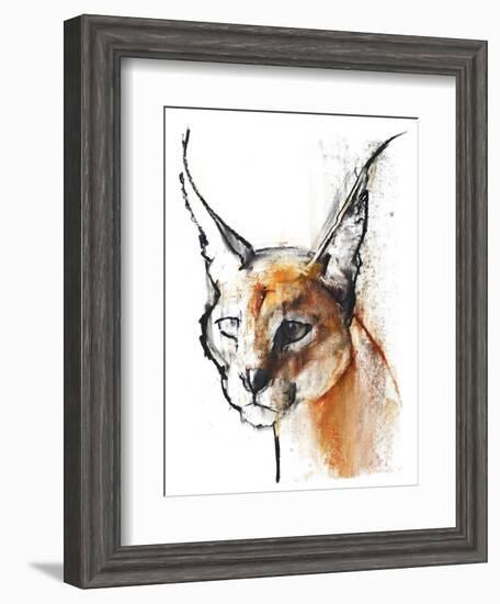 Feline (Arabian Caracal), 2009-Mark Adlington-Framed Giclee Print