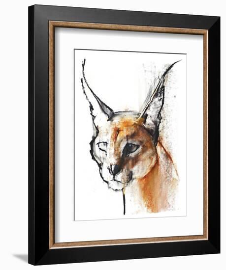 Feline (Arabian Caracal), 2009-Mark Adlington-Framed Giclee Print