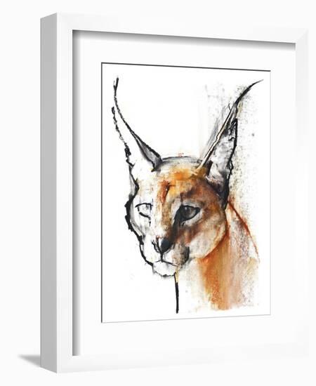 Feline (Arabian Caracal), 2009-Mark Adlington-Framed Giclee Print