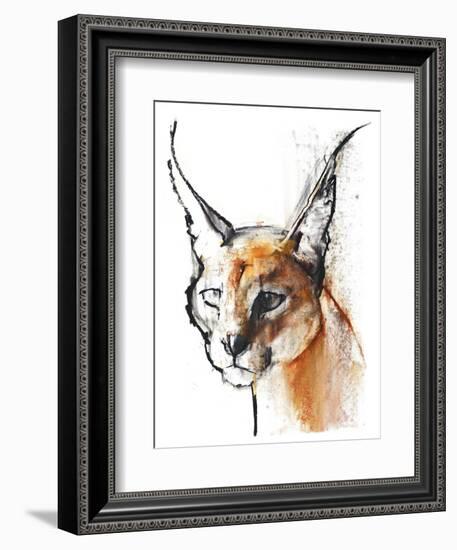 Feline (Arabian Caracal), 2009-Mark Adlington-Framed Giclee Print