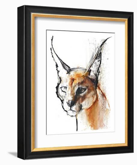 Feline (Arabian Caracal), 2009-Mark Adlington-Framed Giclee Print