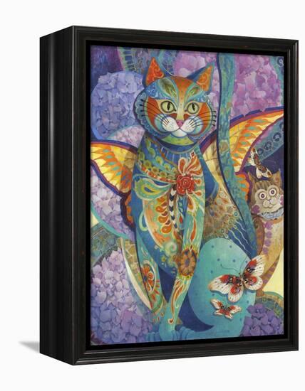 Feline Fiesta-David Galchutt-Framed Premier Image Canvas