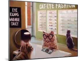 Feline Optical-Lucia Heffernan-Mounted Art Print