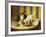 Feline Reflections-Marie Yvonne Laur-Framed Giclee Print