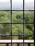 View Through Old Window Panes-Felipe Rodriguez-Photographic Print