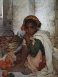 The Orange Seller-Felix-Auguste Clement (Circle of)-Framed Premier Image Canvas