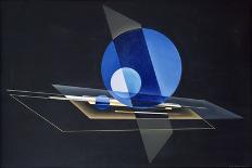 Composition, 1947 (Oil on Canvas)-Felix Del Marle-Framed Premier Image Canvas