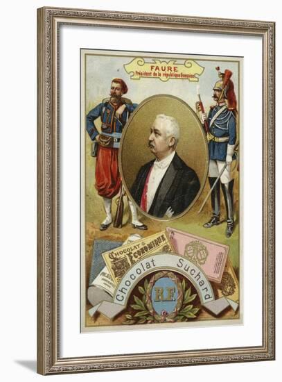 Felix Faure, President of France-null-Framed Giclee Print