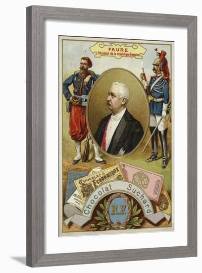 Felix Faure, President of France-null-Framed Giclee Print