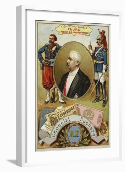 Felix Faure, President of France-null-Framed Giclee Print