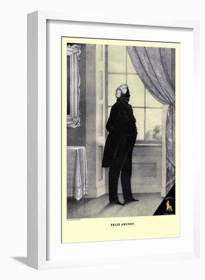 Felix Grundy-William H. Brown-Framed Art Print