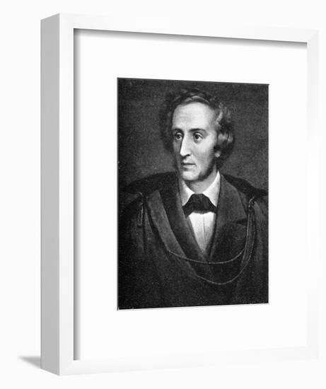 Felix Mendelssohn, (1809-1847), German composer, 1909. Artist: Unknown-Unknown-Framed Giclee Print