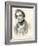Felix Mendelssohn as a Young Man-null-Framed Photographic Print