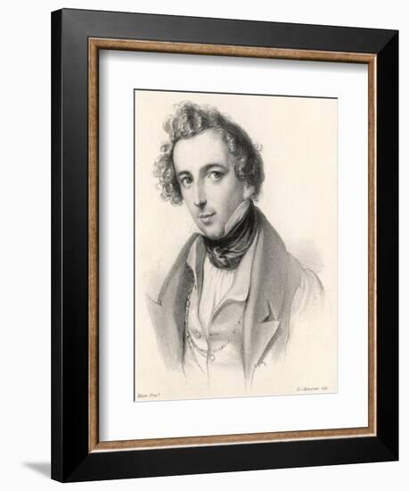 Felix Mendelssohn as a Young Man-null-Framed Photographic Print