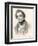 Felix Mendelssohn as a Young Man-null-Framed Photographic Print