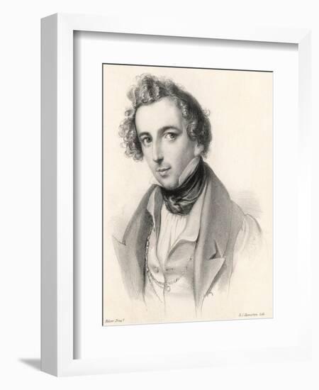 Felix Mendelssohn as a Young Man-null-Framed Photographic Print