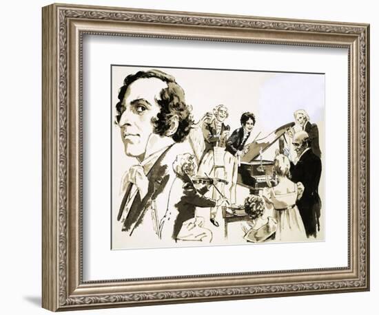 Felix Mendelssohn-null-Framed Giclee Print