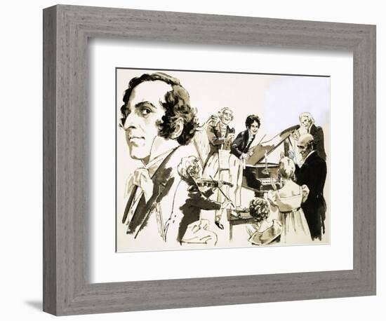 Felix Mendelssohn-null-Framed Giclee Print