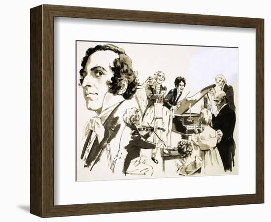 Felix Mendelssohn-null-Framed Giclee Print