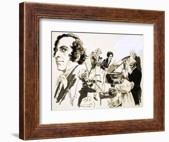 Felix Mendelssohn-null-Framed Giclee Print