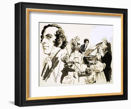 Felix Mendelssohn-null-Framed Giclee Print