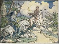 Irving: Sleepy Hollow, 1849-Felix O.C. Darley-Giclee Print