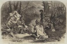 Struggle on a Bridge During the Retreat from Manassas, Virginia, (1862-186)-Felix Octavius Carr Darley-Giclee Print