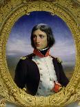 Napoleon Bonaparte (1769-1821) as Lieutenant Colonel of the 1st Battalion of Corsica, 1834-Felix Philippoteaux-Giclee Print