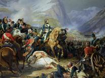 Battle of Fontenoy, 11 May 1745: The French and Allies Confronting Each Other-Felix Philippoteaux-Giclee Print